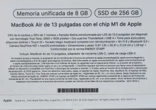 MacBook Air 13 2023 Plata