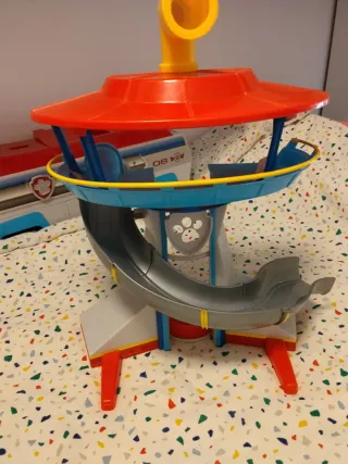 Autobús Patrulla Canina Centro de mando,avion