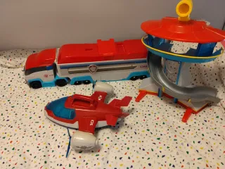 Autobús Patrulla Canina Centro de mando,avion