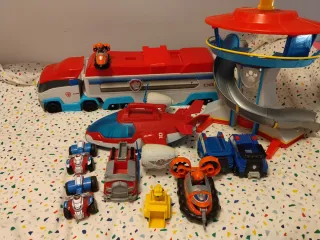 Autobús Patrulla Canina Centro de mando,avion