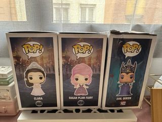 Funko Pop! Evil Queen, Clara y Sugar Plum Fairy