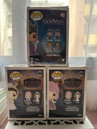 Funko Pop! Evil Queen, Clara y Sugar Plum Fairy
