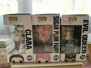 Funko Pop! Evil Queen, Clara y Sugar Plum Fairy
