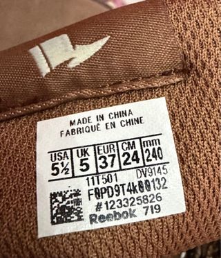 Zapatillas Reebok Mujer Marrones Talla 37