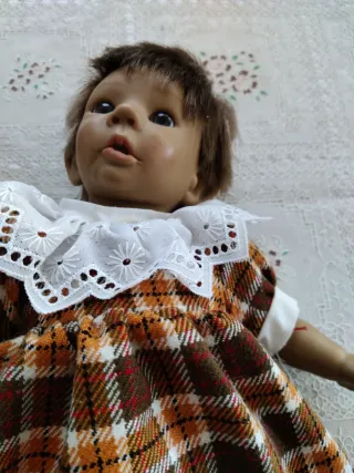 Muñeco bebé símil porcelana