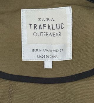 Chaqueta parka de Zara Trafaluc / m