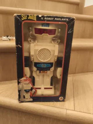 Sir John il Robot Parlante Vintage