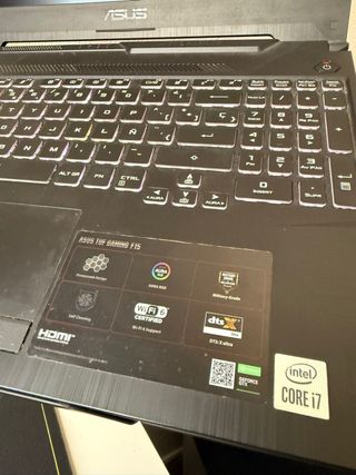 Portátil ASUS TUF Gaming F15