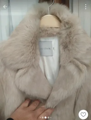 Chaqueta pelo natural LILI COSTA Talla 42