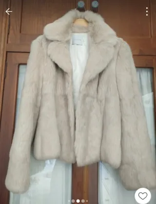 Chaqueta pelo natural LILI COSTA Talla 42