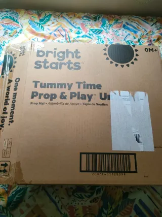 Alfombra Tummy Time Unicornio Arcoíris