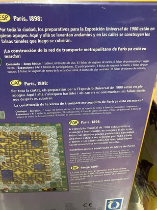 Juego de mesa Metro Devir