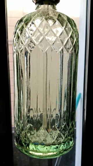 Lote 3 Sifones Antiguos. Azul y Verde.