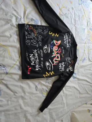 Sudadera decorada graffiti, chico/chica