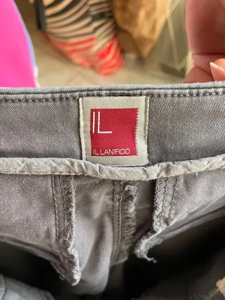 Pantaloni donna Il Lanificio grigi