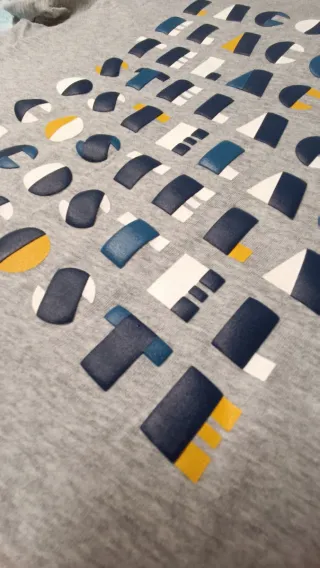 Maglietta Lacoste Grigia Taglia XS