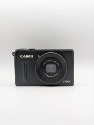 Canon PowerShot S100 Cámara Digital Negra