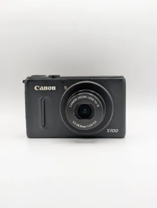 Canon PowerShot S100 Cámara Digital Negra