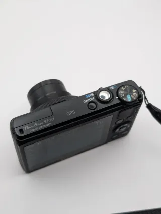 Canon PowerShot S100 Cámara Digital Negra