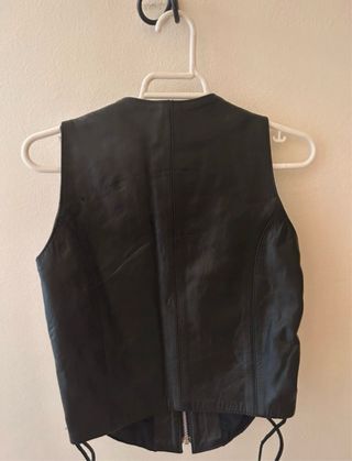 Chaleco de cuero ALEX ORIGINALS Mujer Talla XS.