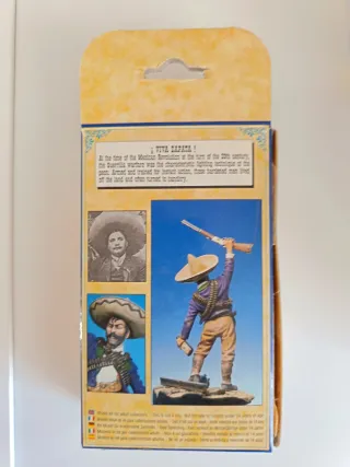 Figurino 54mm Viva Zapata! Andrea Miniatures