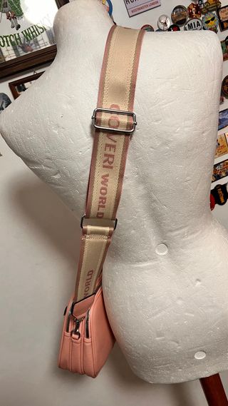 Borsa a tracolla Coveri World rosa