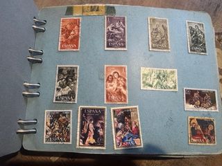 Colección sellos Historia de España  Desde 1940