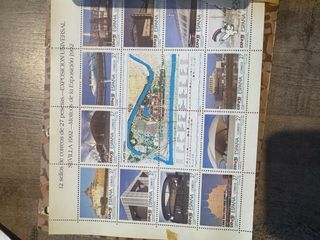 Colección sellos Historia de España  Desde 1940