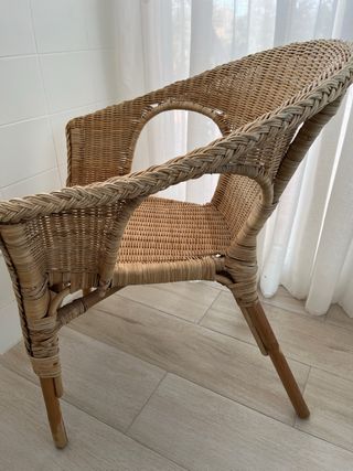 Silla Ratán Bambú Ikea