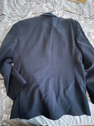 Completo uomo taglia 56 Combipel blu in lana