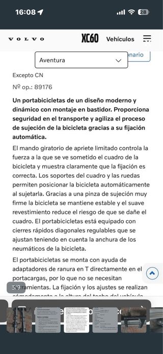 1 Portabicicletas Thule