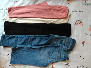 Lote Ropa Niña Primavera Vaqueros Camisetas