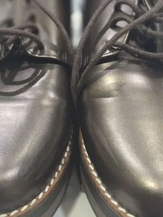 Zapatos de piel metalizados