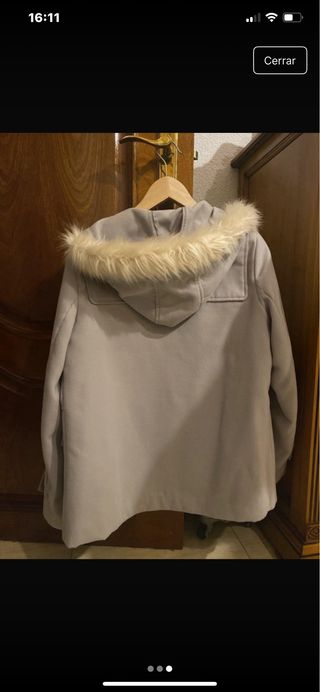 Abrigo Milano mujer gris