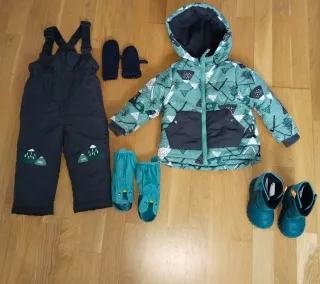 Conjunto Ropa Nieve Niño 12-18 Meses