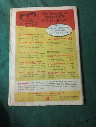 Álbum Fútbol Campeones 1958