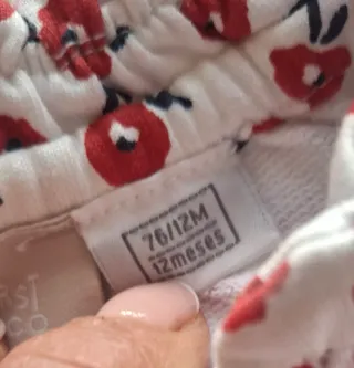 Felpa Chicco bambina fantasia fiori rossi