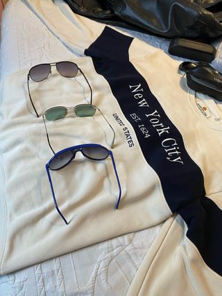 3 Gafas de Sol: Carrera, Police, Ray-Ban