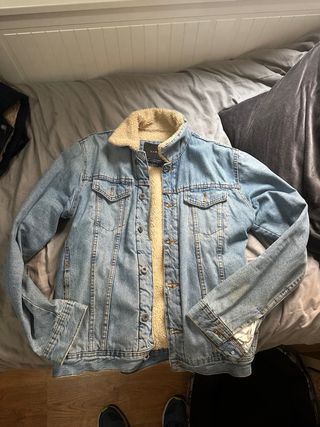 Chaqueta vaquera Zara azul