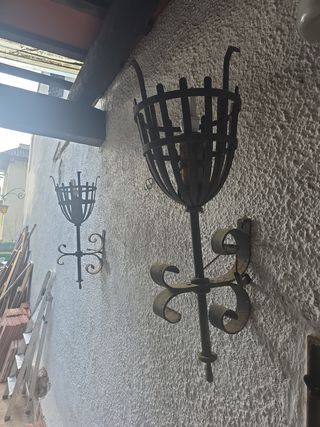 Aplique forja antiguo