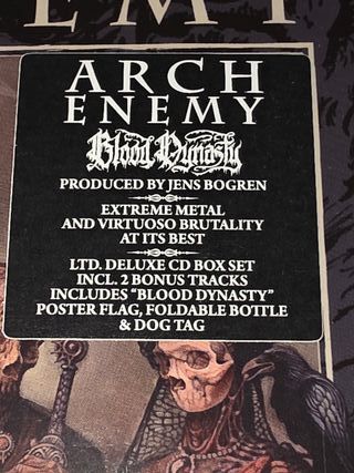 ARCH ENEMY CD Limited Deluxe BOXSET 2025 / Leer