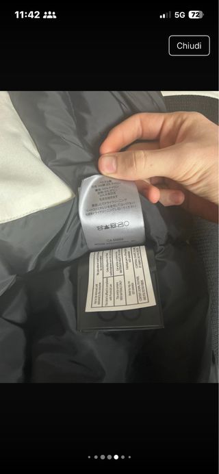 Giacca Moose Knuckles bianca con pelliccia