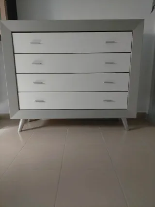 Cómoda Cajonera 4 Cajones