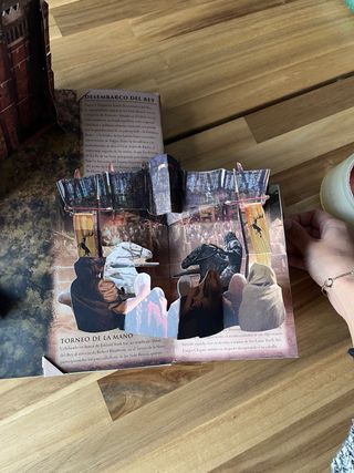 Libro pop up del Juego de Tronos