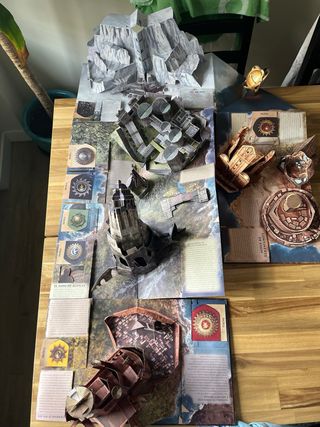 Libro pop up del Juego de Tronos