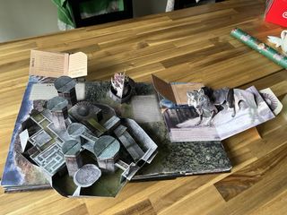 Libro pop up del Juego de Tronos