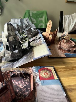 Libro pop up del Juego de Tronos