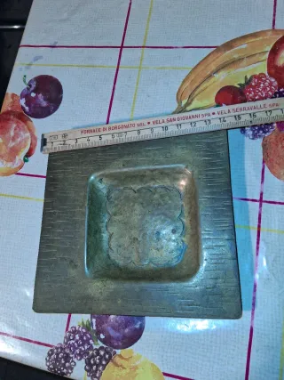 Portacenere in ottone