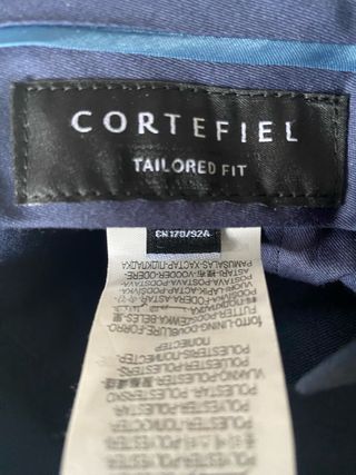 Traje Caballero Cortefiel Azul Oscuro