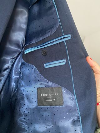 Traje Caballero Cortefiel Azul Oscuro
